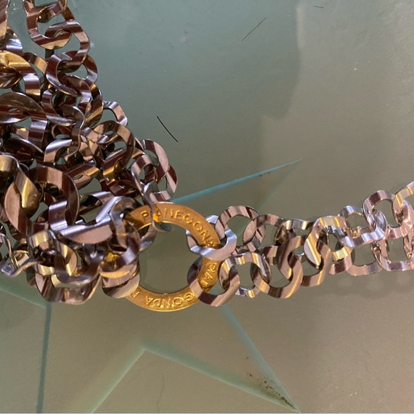 Pianegonda gold and pure silver necklace - Picture 11 of 13